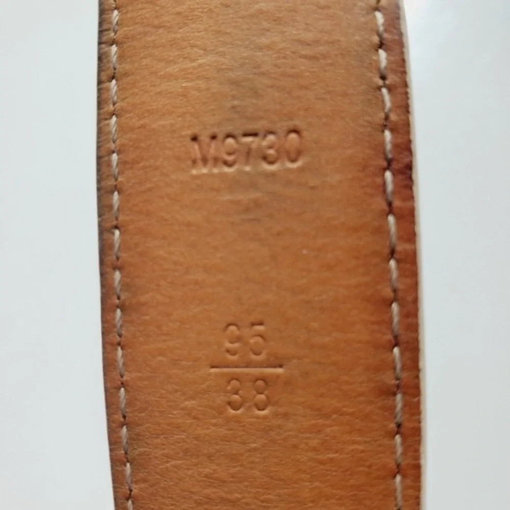 Louis Vuitton Damier Azur Belt size 38